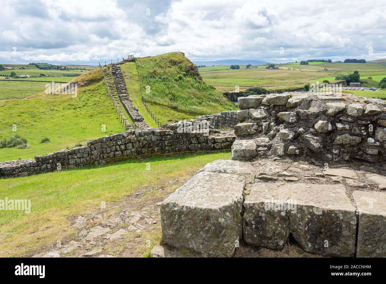Mur hadrians milecastle Banque de photographies et d’images à haute ...