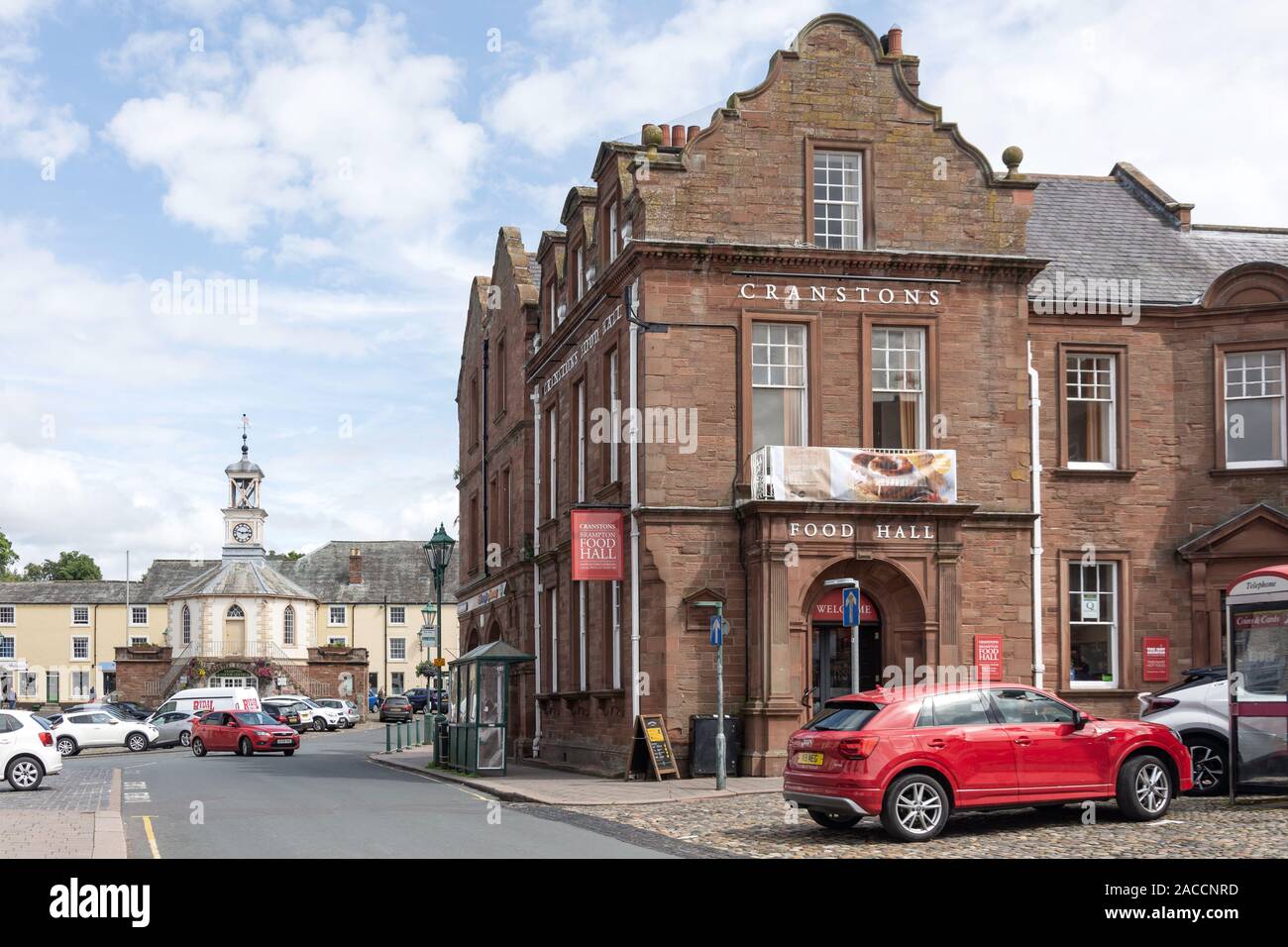 Front Street, Brampton, Cumbria, Angleterre, Royaume-Uni Banque D'Images Front Street, Brampton, Cumbria, Angleterre, Royaume-Uni Banque D'Images