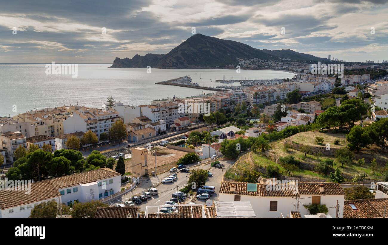 L'Albir à Altea et Benidorm en Espagne Banque D'Images