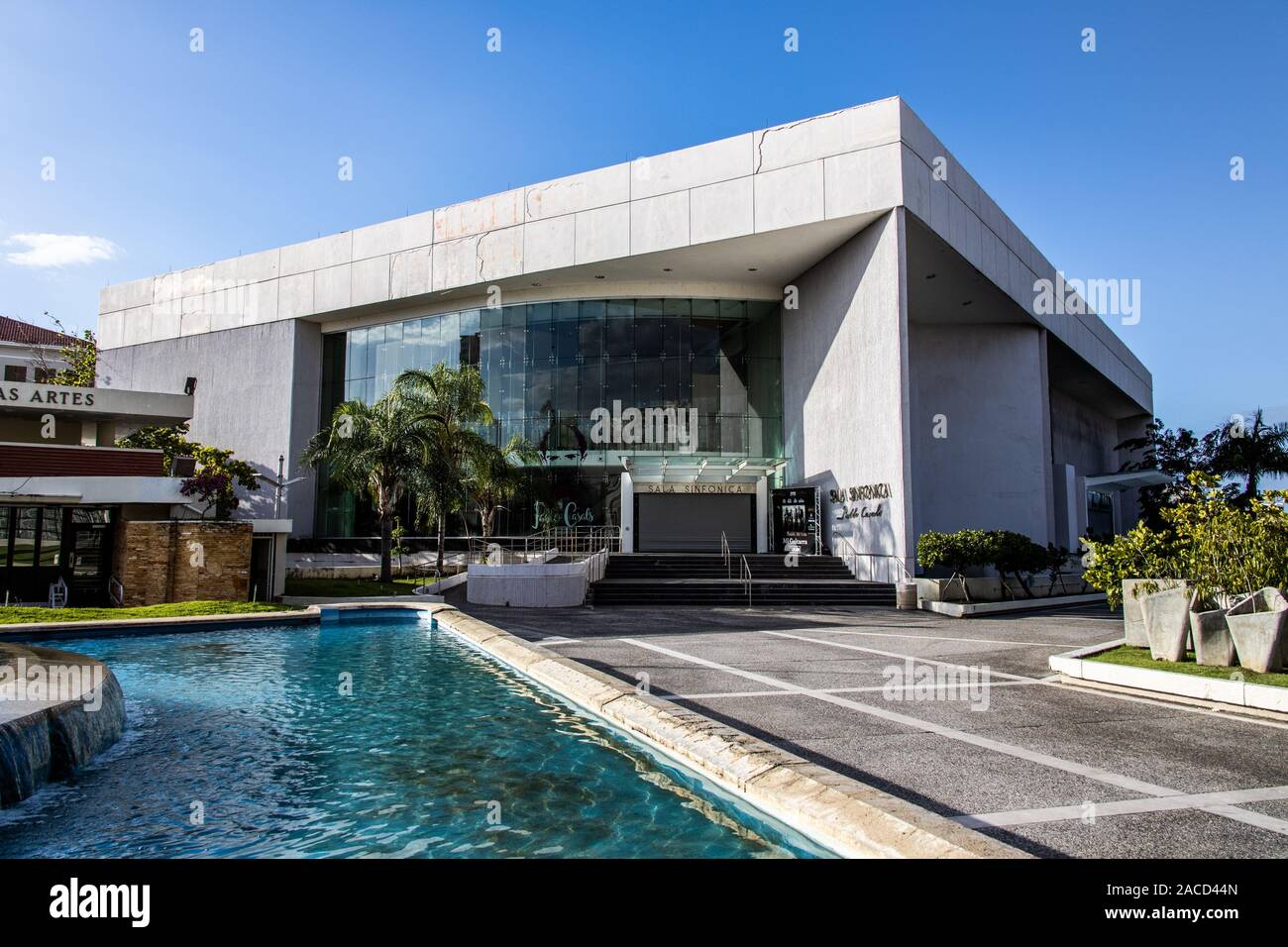 Symphony Hall, Sala Sinfonica, Luis A. Ferré Performing Arts Center, San Juan, Puerto Rico Banque D'Images