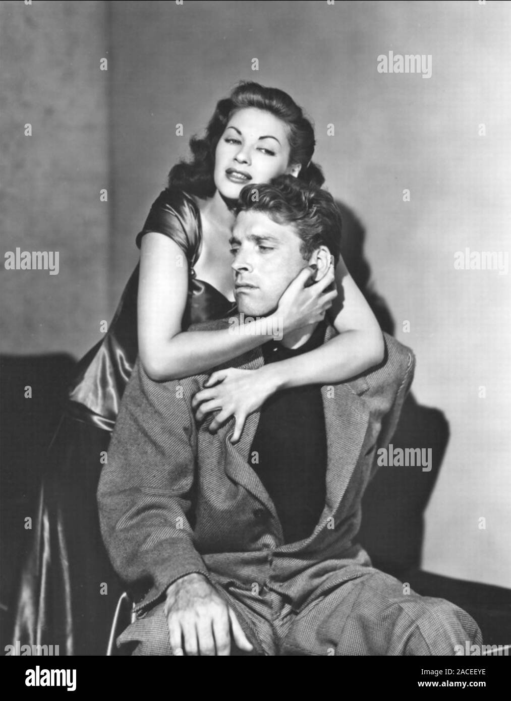 CRISS CROSS 1949 Universal International film avec Burt Lancaster et Yvonne de Carlo Banque D'Images