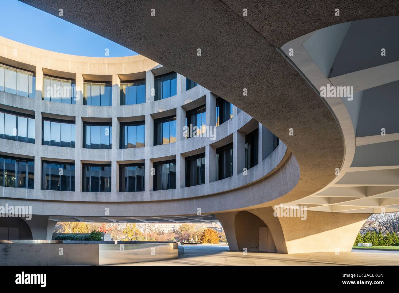 Hirshhorn Art Museum Banque D'Images