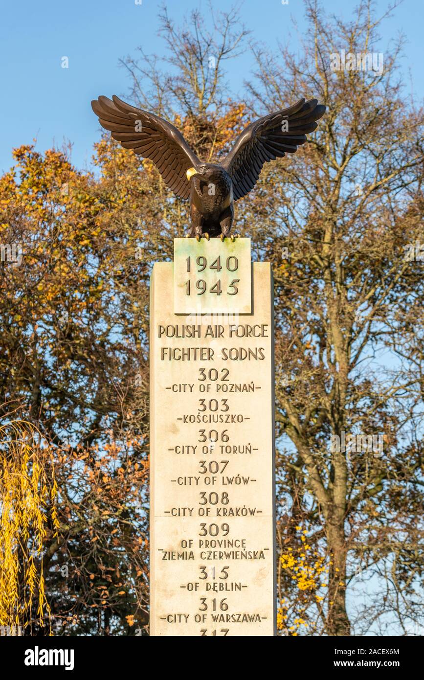 Polish War Memorial, mémorial de la guerre dans l'ouest de Londres, Angleterre, RU dans la mémoire d'aviateurs de la Pologne qui ont servi pendant la Seconde Guerre mondiale Royal Air Force Banque D'Images