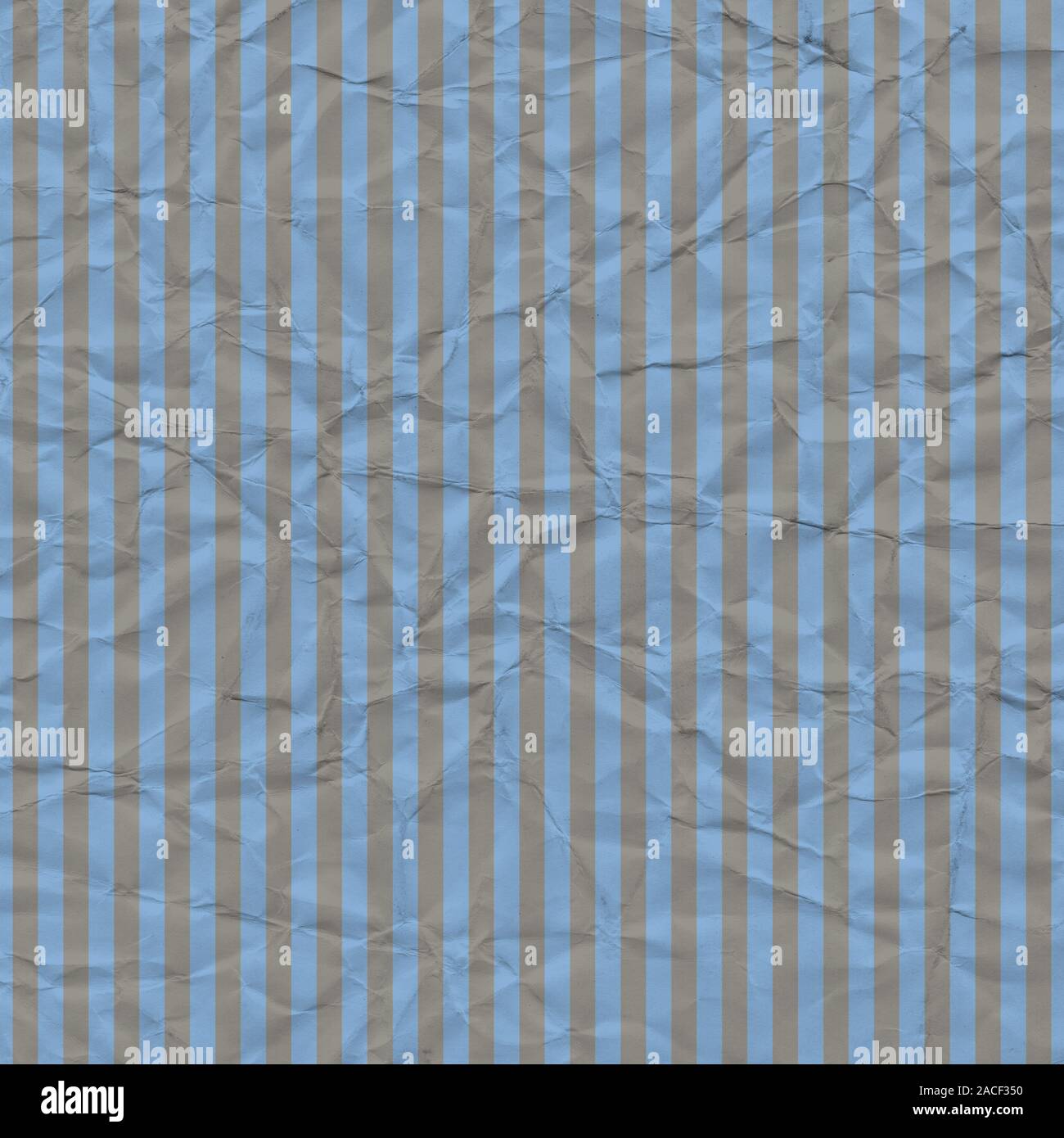 Froissé rayé bleu et gris modèle de conception graphique d'arrière-plan en 12x12, papier numérique ressource graphique rayures. Banque D'Images