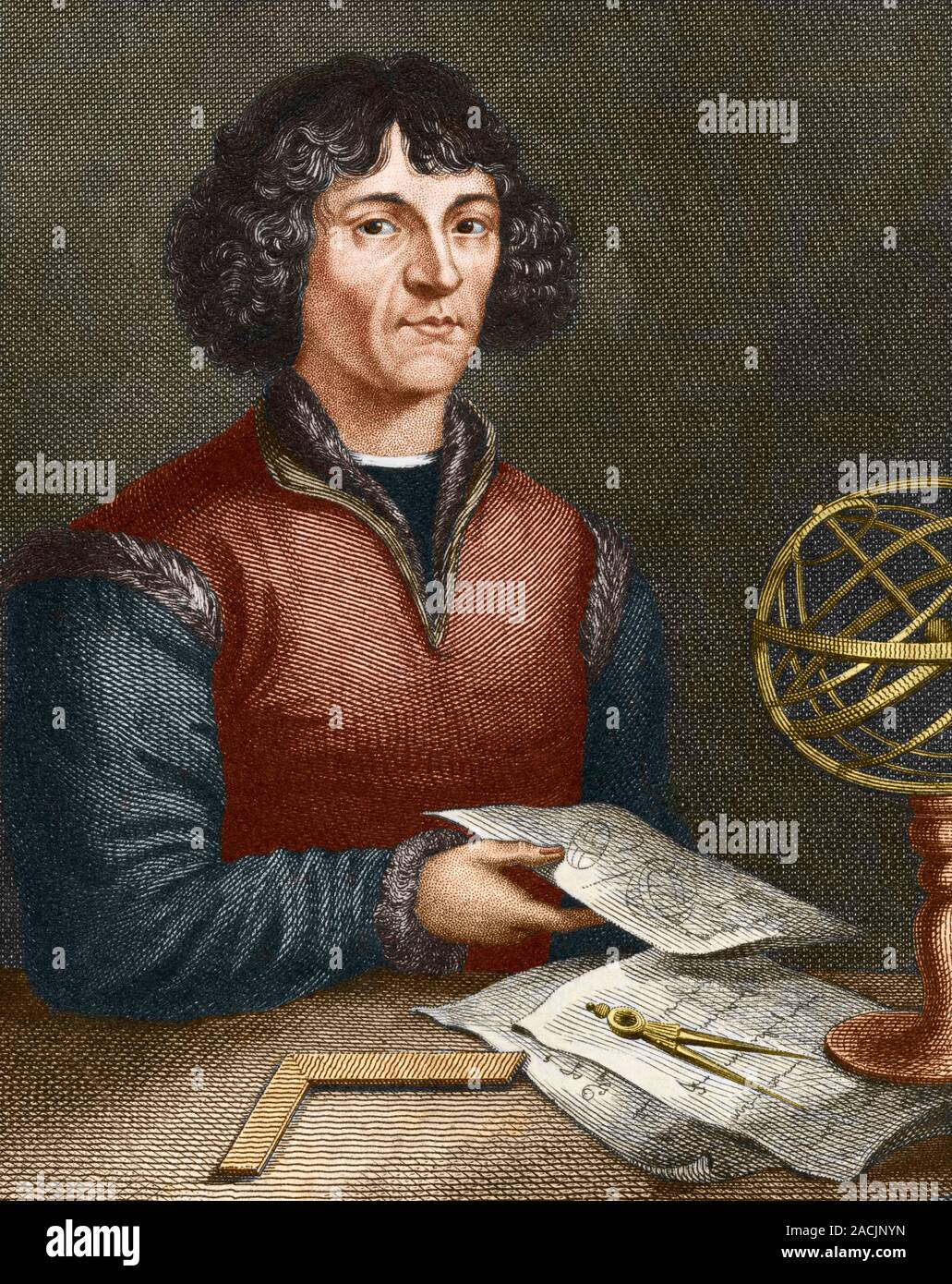 L'astronome polonais Nicolas Copernic qui a commencé la révolution