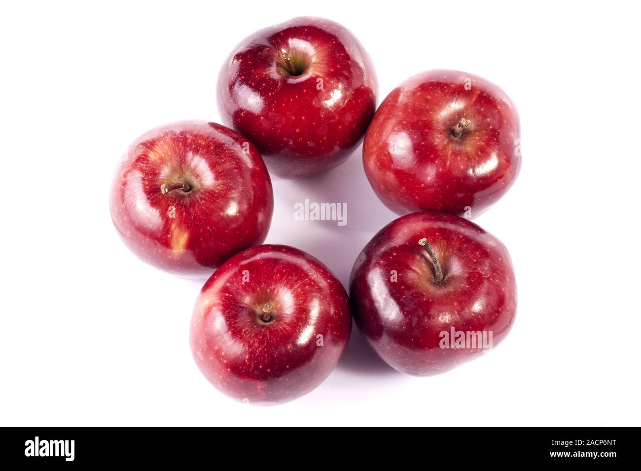 pommes rouges Banque D'Images