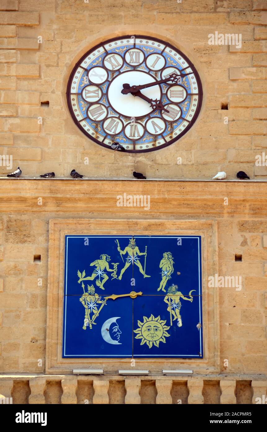 Tour de l'horloge, Salon-de-Provence, France Photo Stock - Alamy