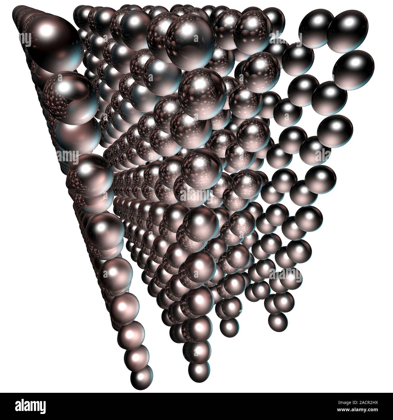 Cette image peut ne pas être utilisés dans les affiches du graphite, le modèle moléculaire. Le graphite est utilisé dans de crayon et comme lubrifiant. Il est composé de pa Banque D'Images
