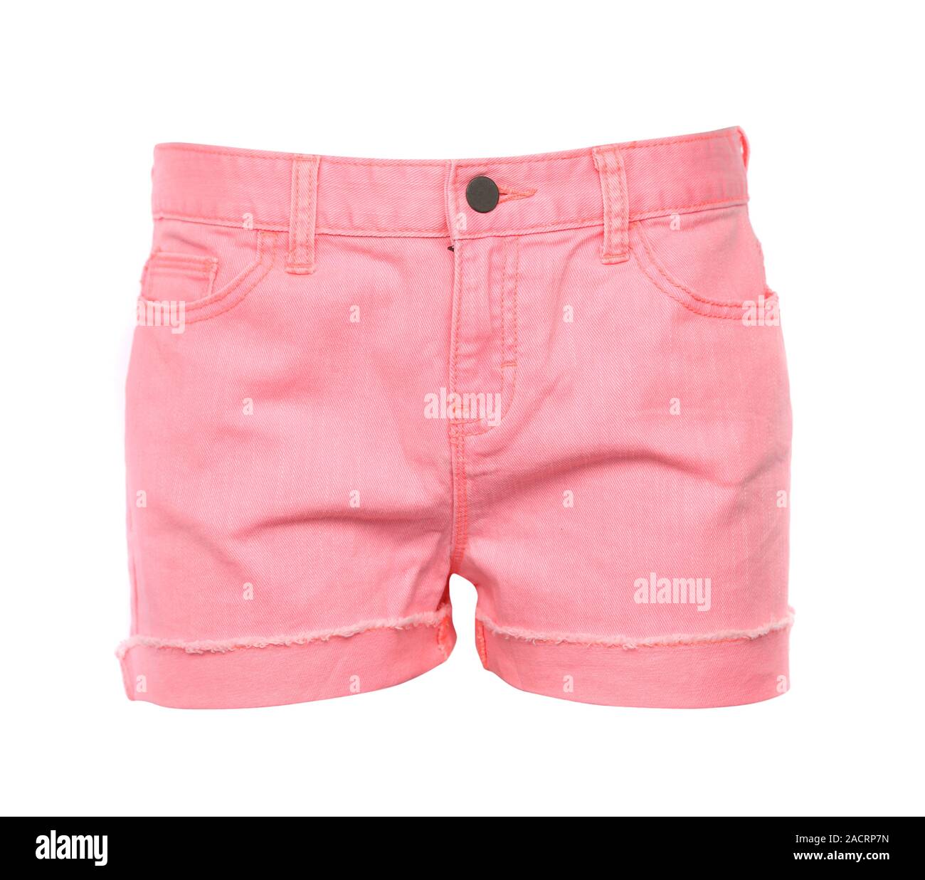 Short jeans femmes. L'avant. Banque D'Images