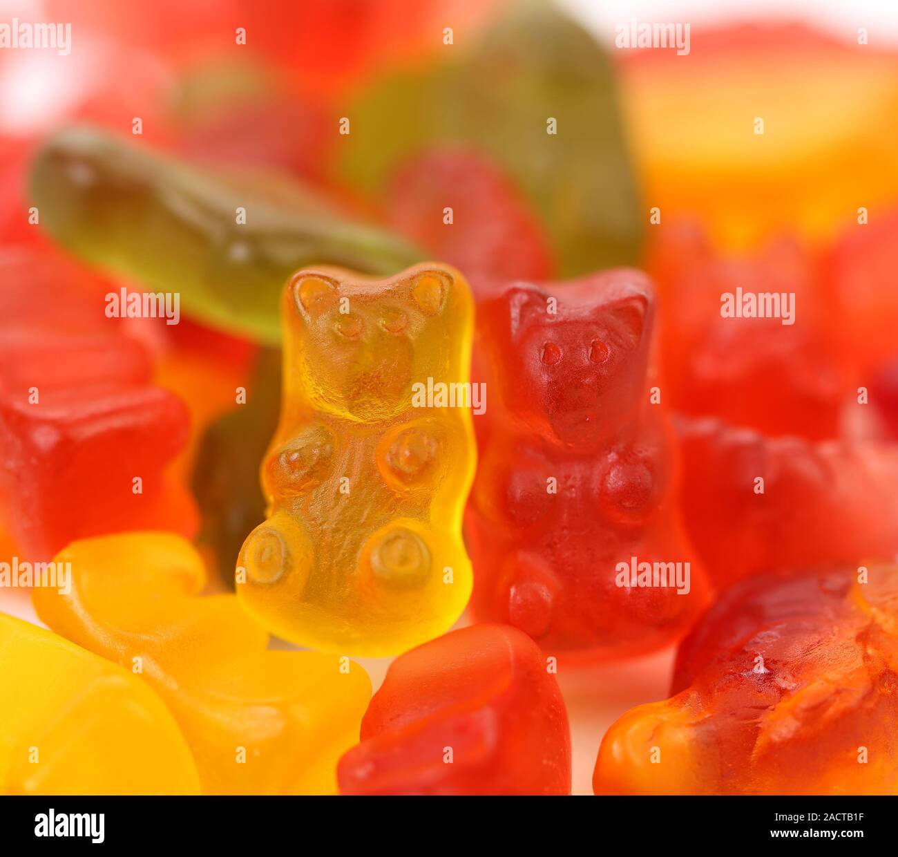 Gummi bears Banque D'Images