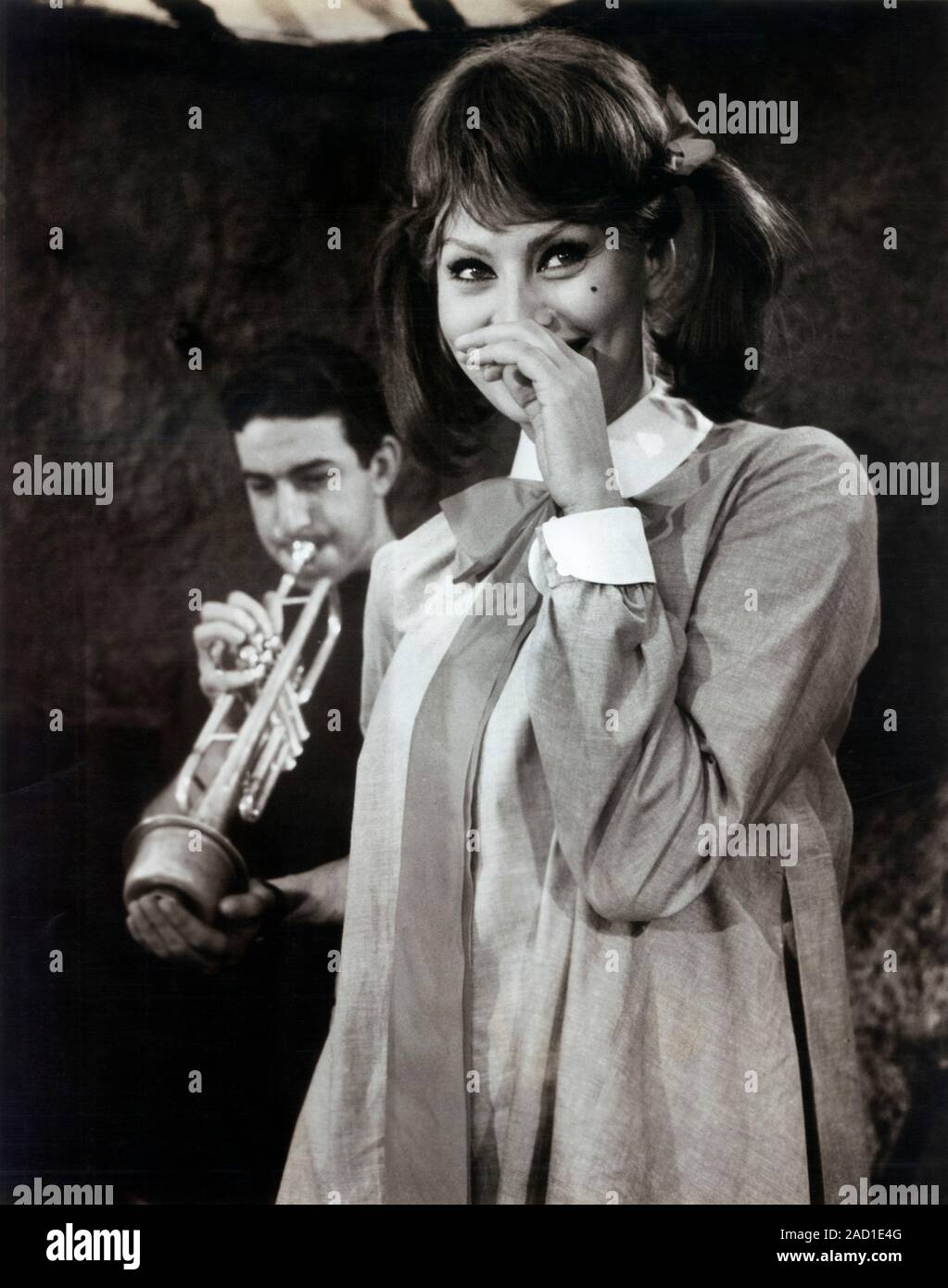 Sophia Loren, Portrait publicitaire pour le film, "il a commencé à Naples", Paramount Pictures, 1960 Banque D'Images
