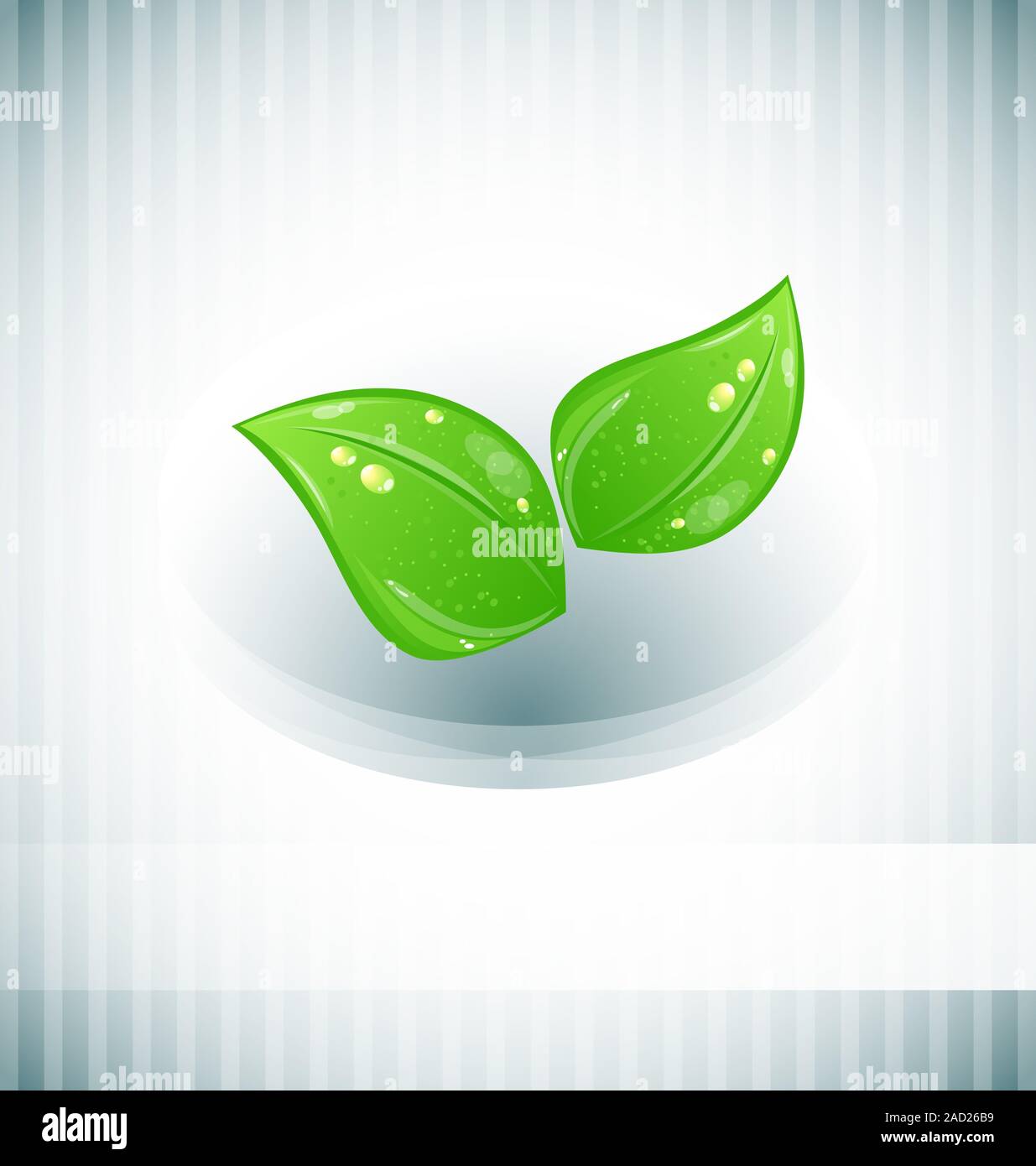 Résumé fond avec eco vert feuilles Banque D'Images