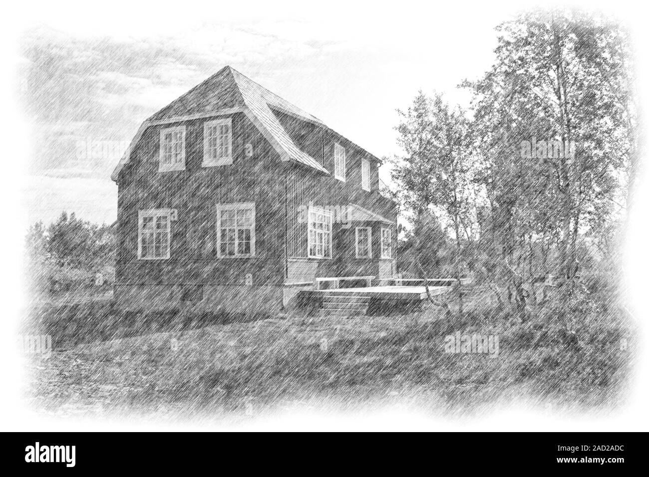 La ville minière de Sulitjelma museum Banque D'Images