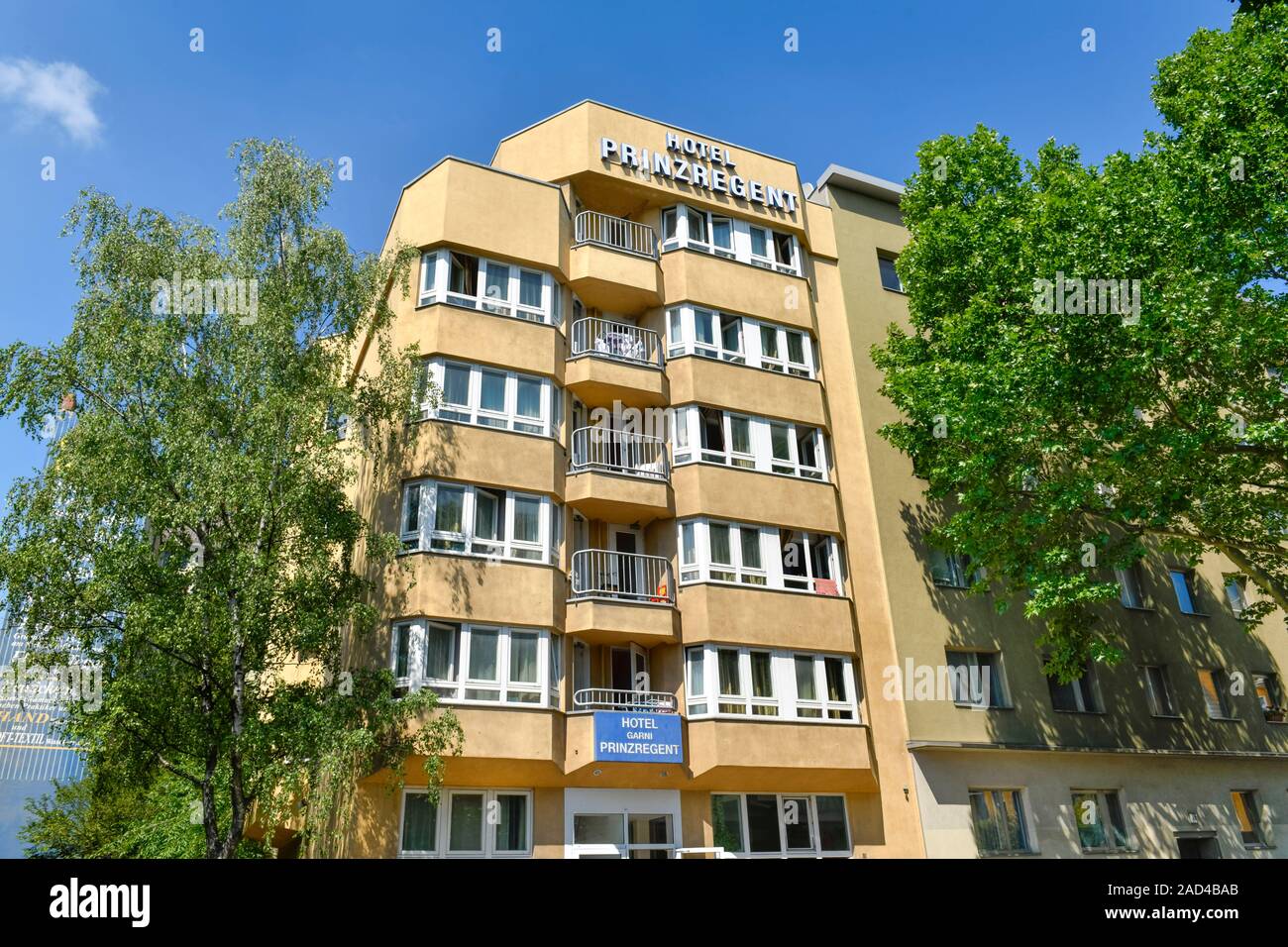 Hotel Prinzregent, Prinzregentenstrasse, Friedenau, Tempelhof-Schöneberg, Berlin, Deutschland Banque D'Images