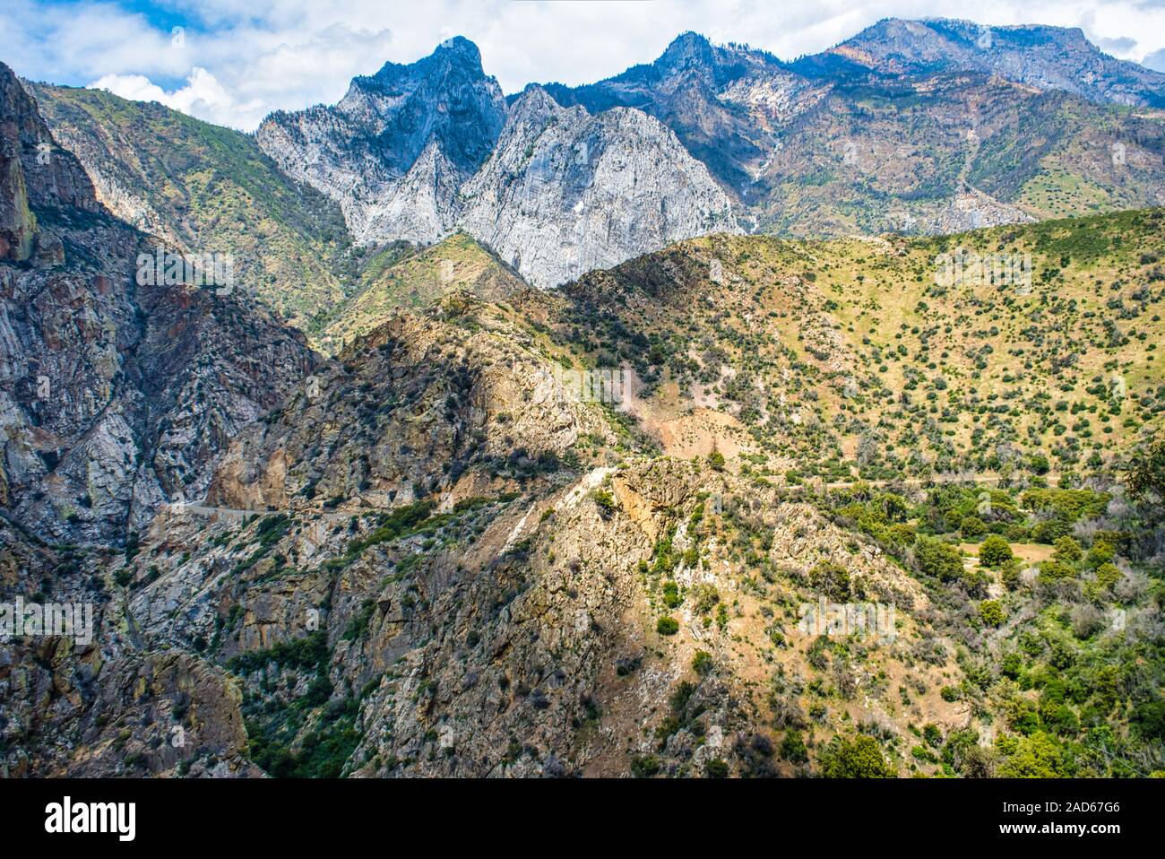 Dans Maountains Sequoia National Forest,California,USA Banque D'Images