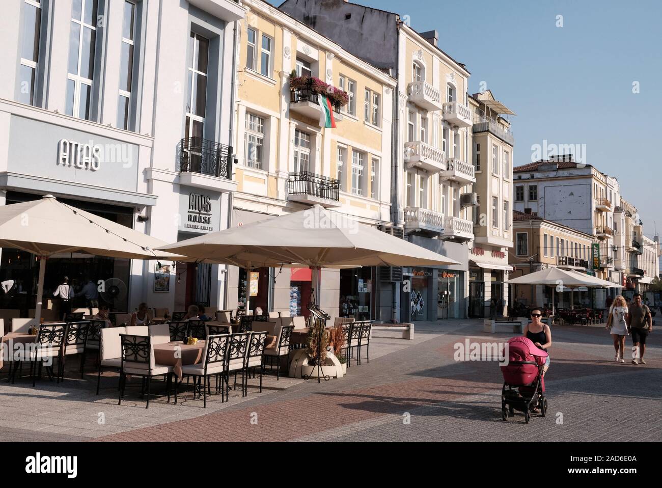 Rue principale de Plovdiv - Balkans - BULGARIE Título : Tryavna -- Bulgarie Aviso de copyright : Carlos Mor Banque D'Images
