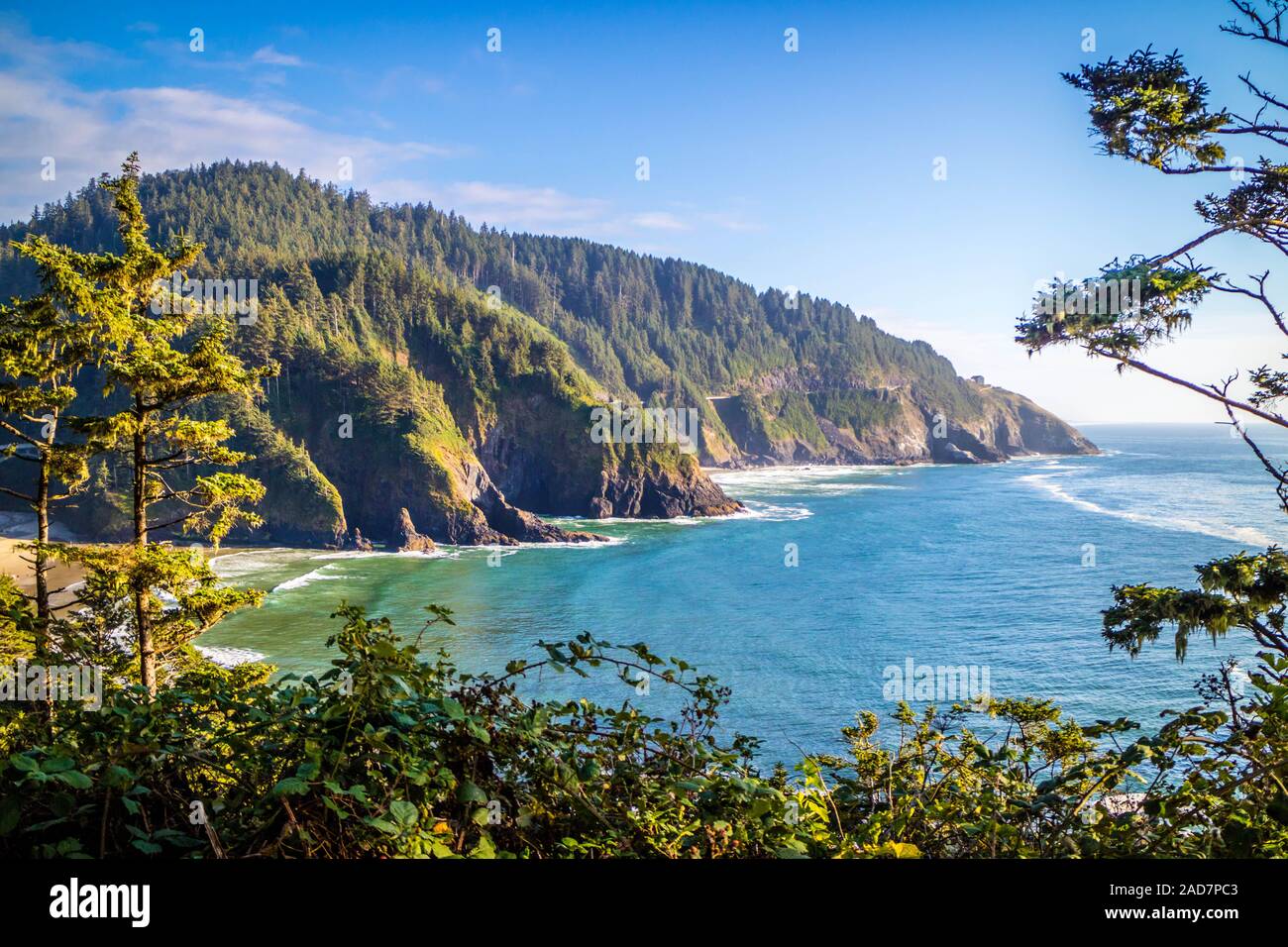 heceta-head-phare-parc-national-banque-de-photographies-et-d-images