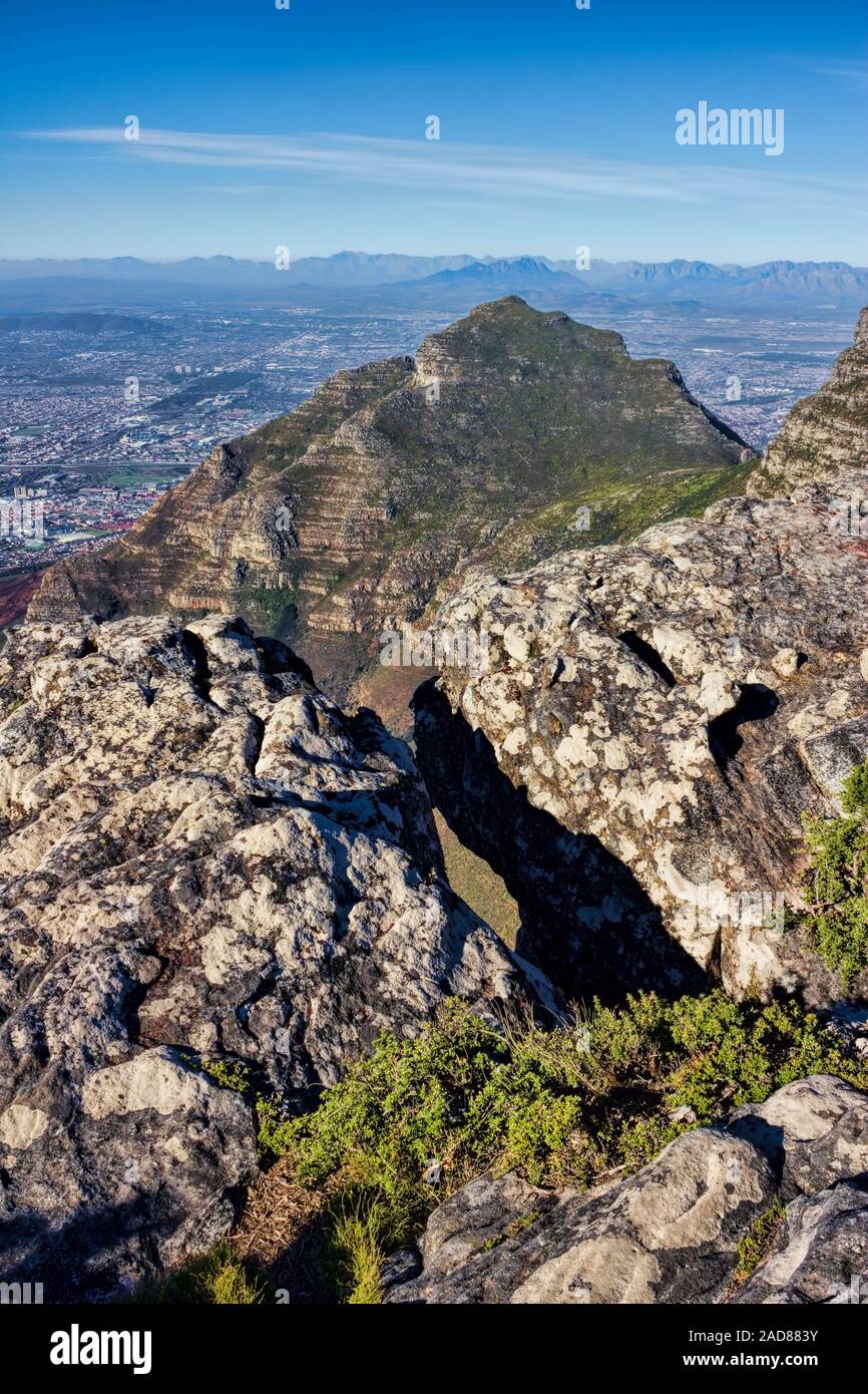 Le Cap, Table Mountain Banque D'Images