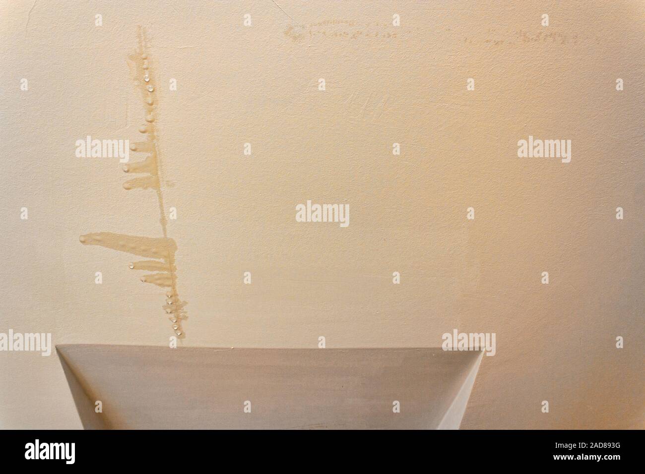 dégâts d’eau Banque D'Images