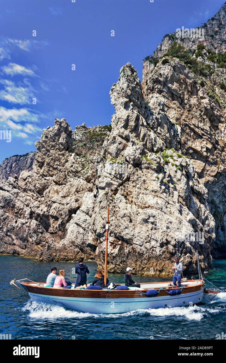Capri Blue Cave Banque D'Images