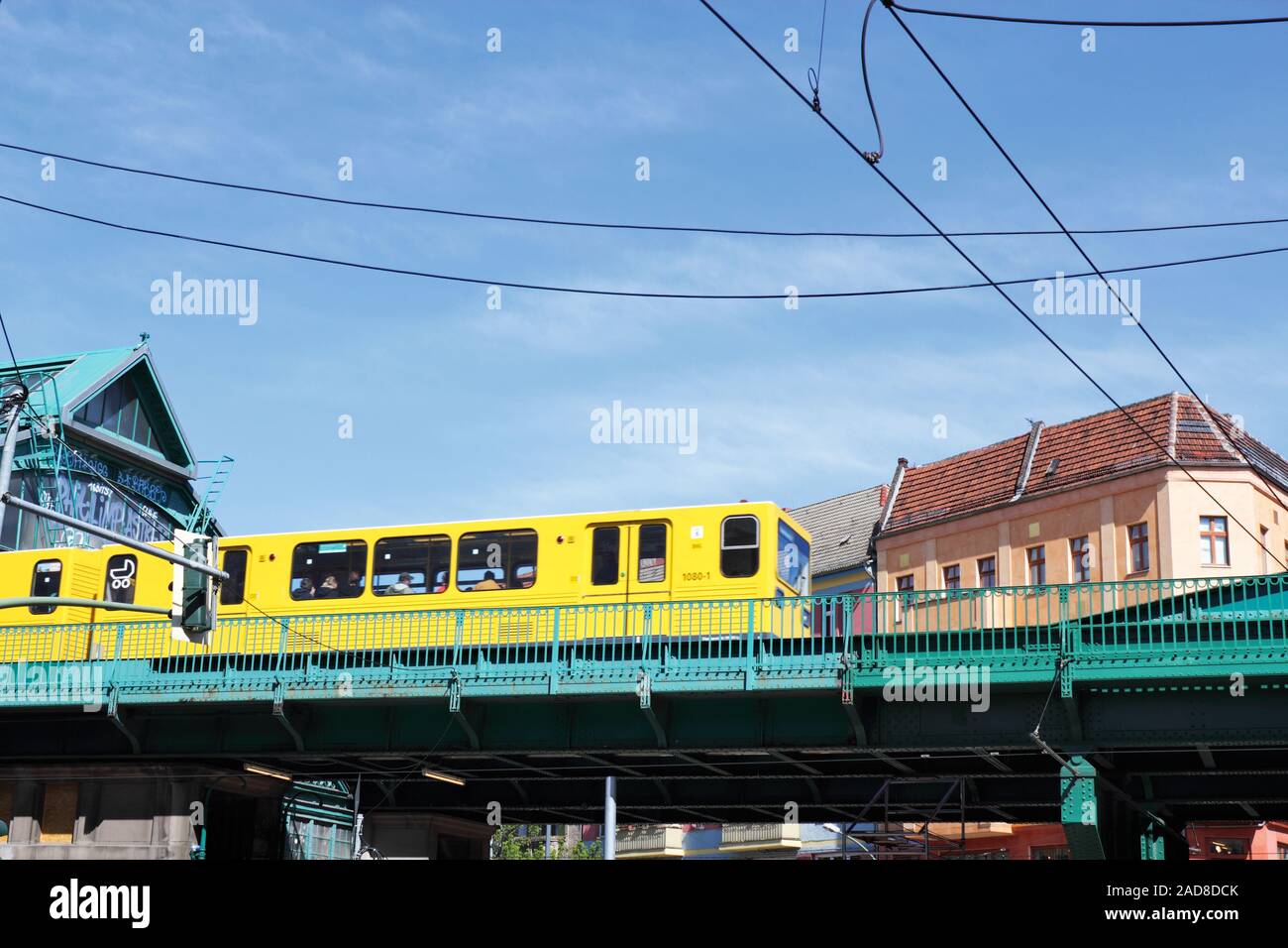 Le trafic de la ville de Berlin Banque D'Images