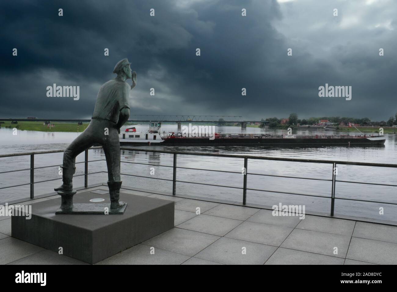 Avertissement de tempête Banque D'Images