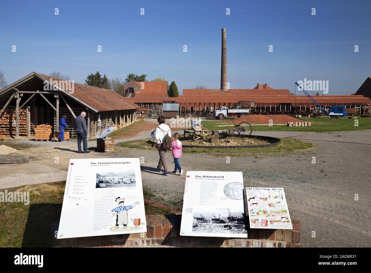 Briqueterie Museum, Musée Industriel, Lage, East-Westphalia, Nordrhein-Westfalen, Germany, Europe Banque D'Images