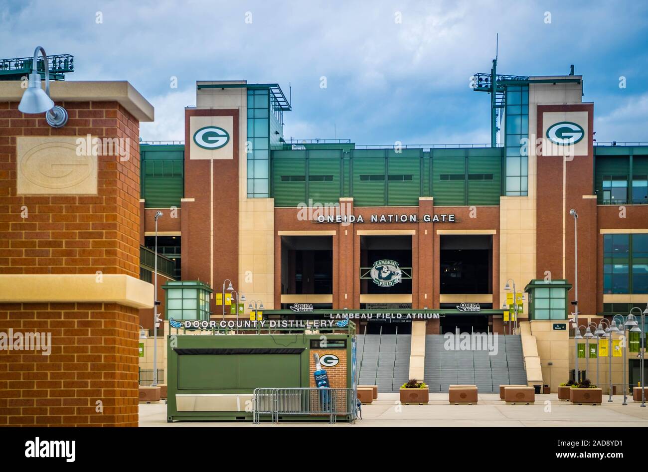 Une piscine de football à Green Bay, Wisconsin Banque D'Images