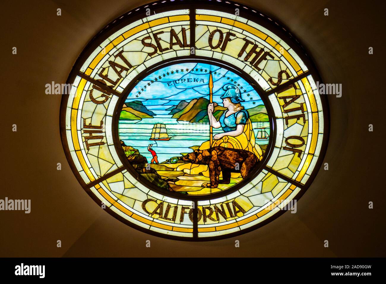 Le centre d'administration de Sacramento, capitale de l'État Californie Banque D'Images