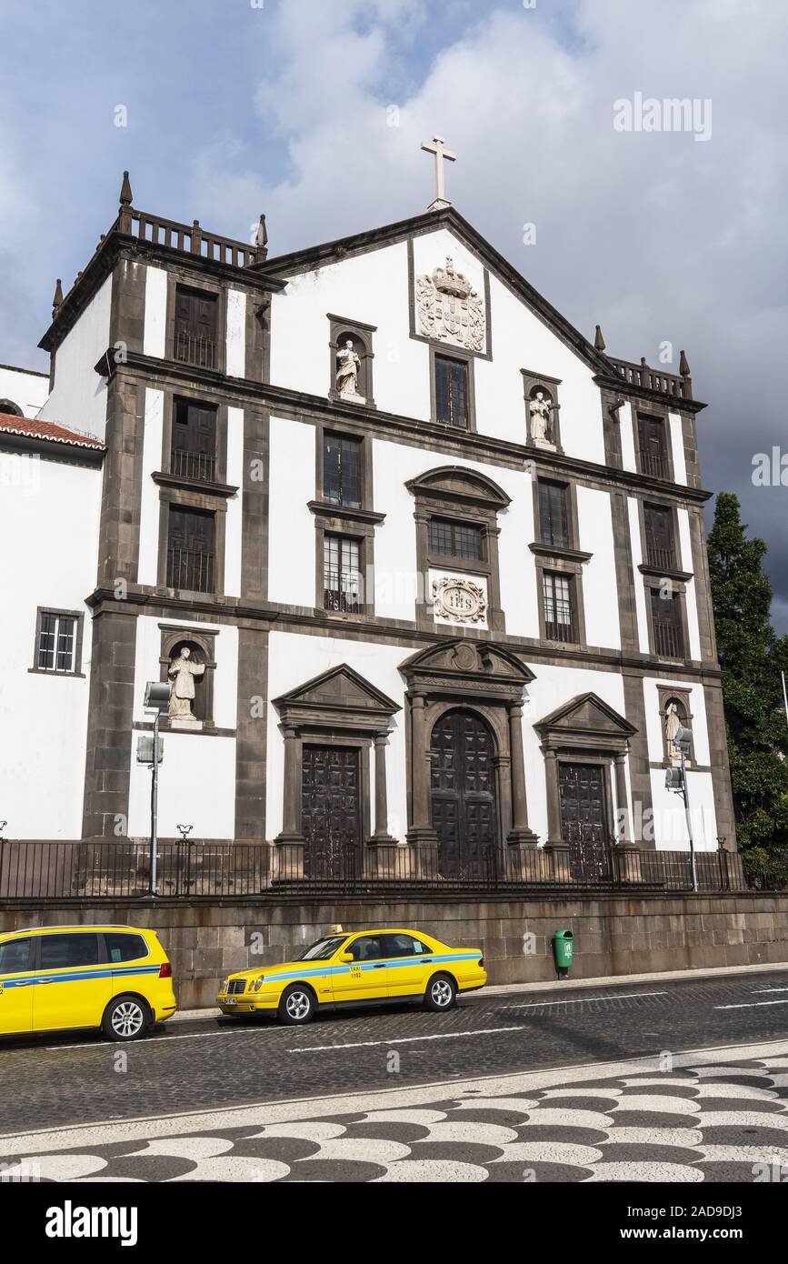 Igreja do Colegio, église des Jésuites, Funchal, Madeira, Portugal, Europe Banque D'Images