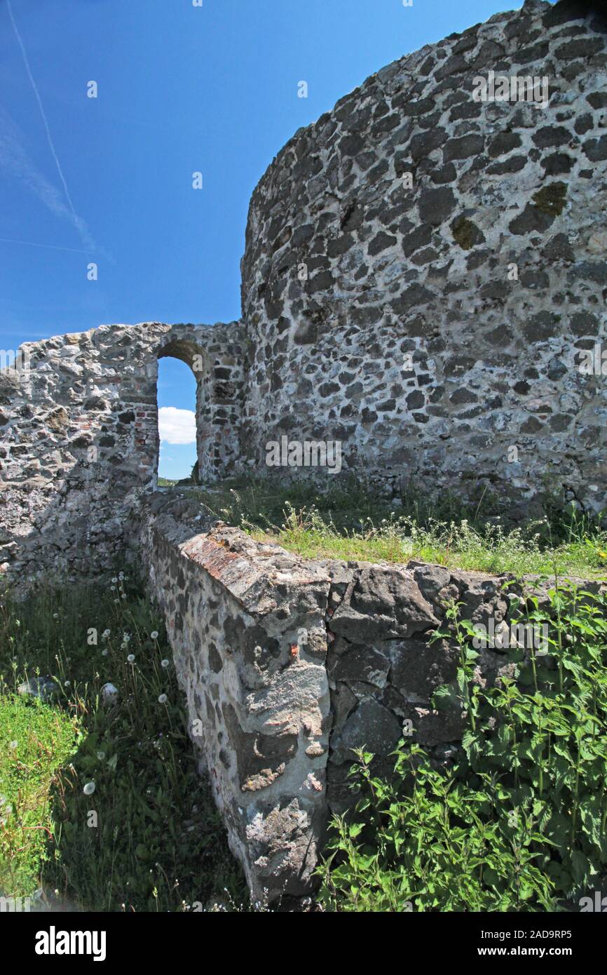 Ruine du château Waldeck Banque D'Images