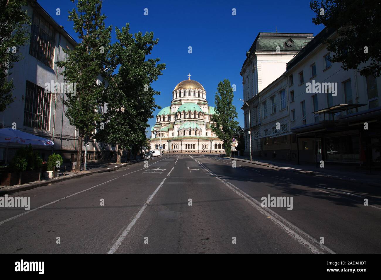 Cathédrale Saint Alexandre Nevski, Sofia, Bulgarie Banque D'Images