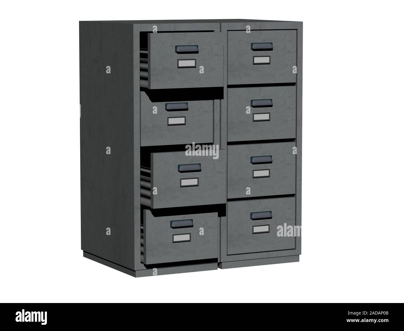 S'inscrire armoire avec tiroirs Banque D'Images
