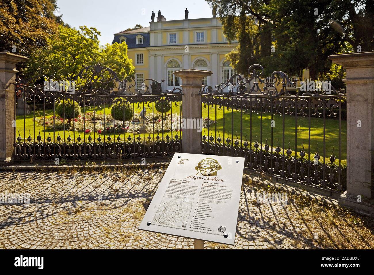 Redoute, thème de Beethoven à pied, Bad Godesberg, Bonn, Berlin, Germany, Europe Banque D'Images