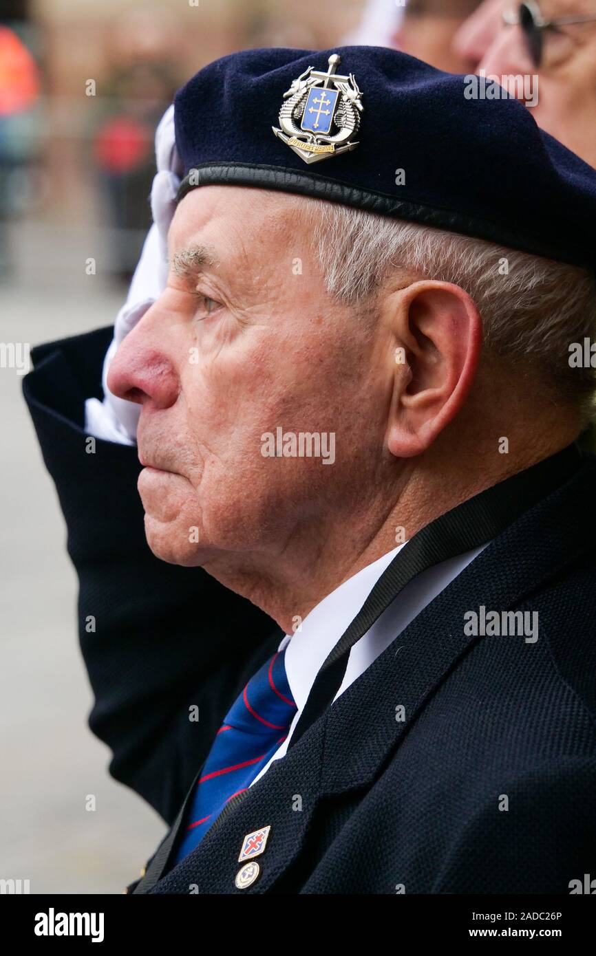 Célébration du 75e anniversaire de la libération, Strasbourg, Alsace, France Banque D'Images