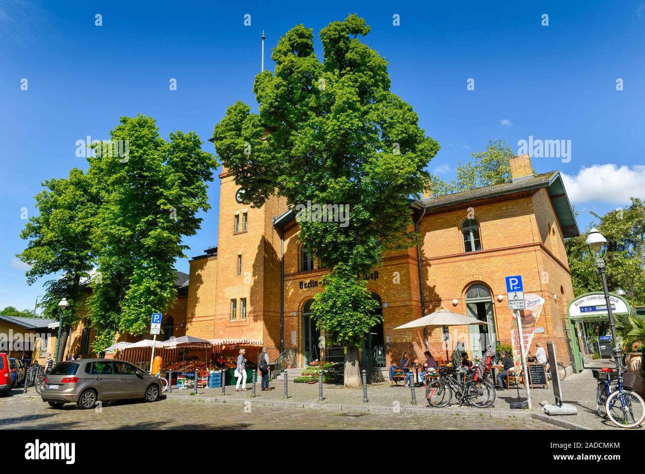 S-Bahnhof Lichterfelde Ouest, Lichterfelde, Steglitz-Zehlendorf, Berlin, Deutschland Banque D'Images