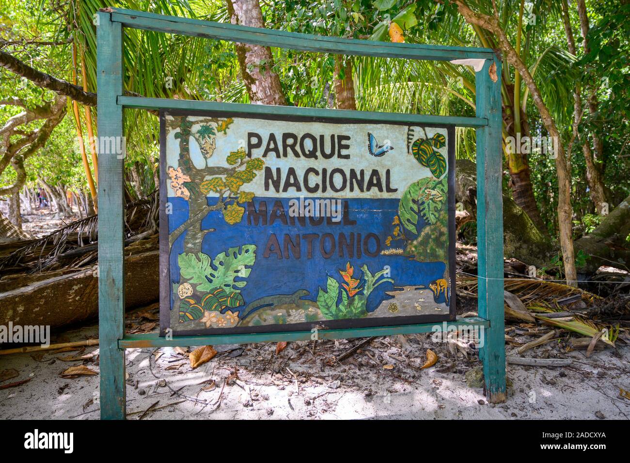 Parc National Manuel Antonio, Costa Rica Banque D'Images