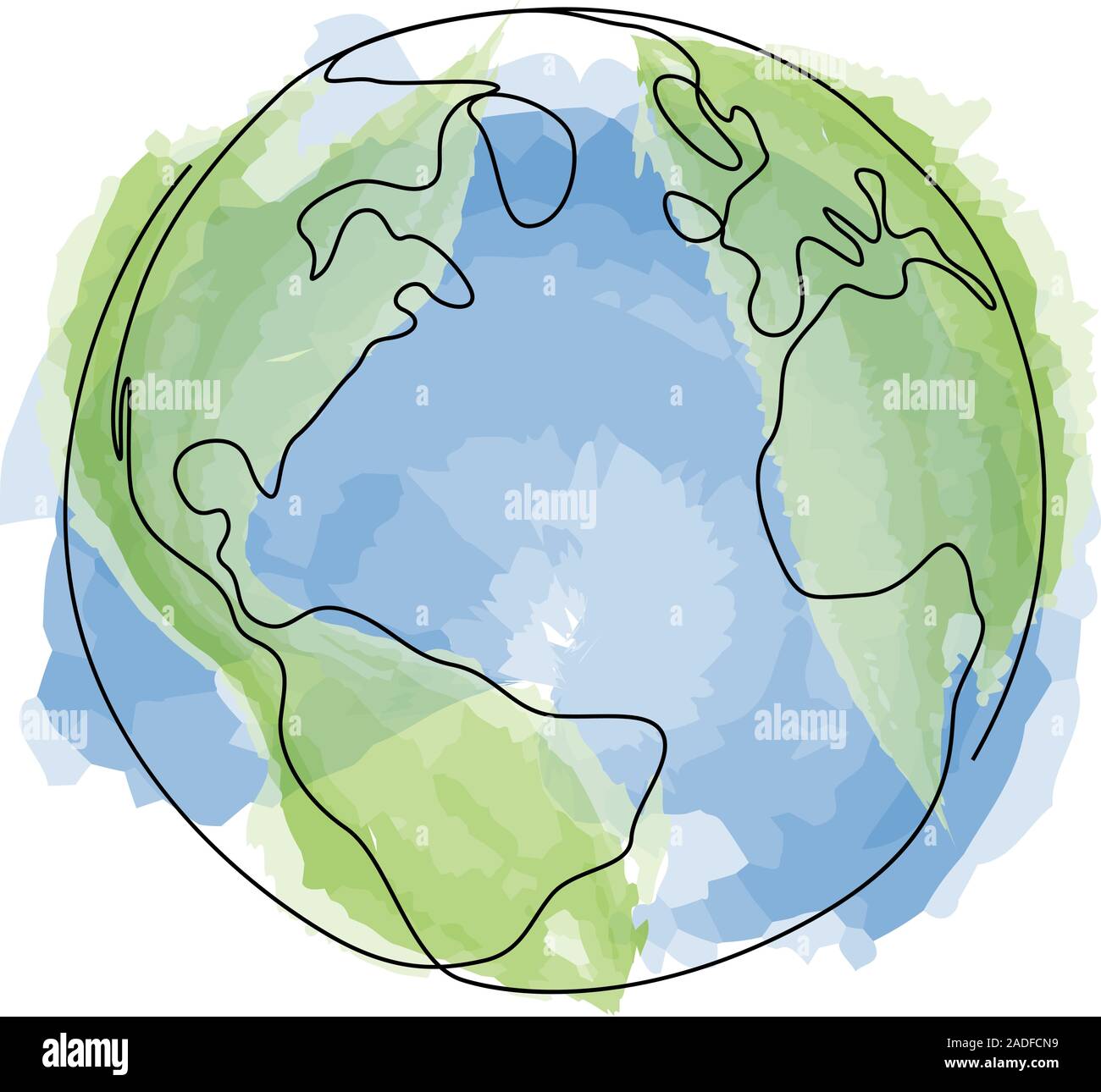 Planete Terre Dessin Banque D Image Et Photos Alamy