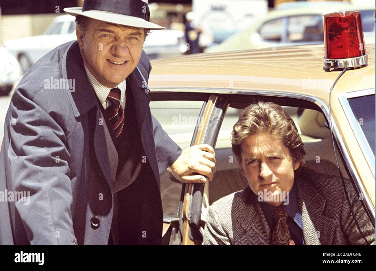 Les RUES DE SAN FRANCISCO ABC TV series 1972-1977 avec Karl Malden et Michael Douglas Banque D'Images