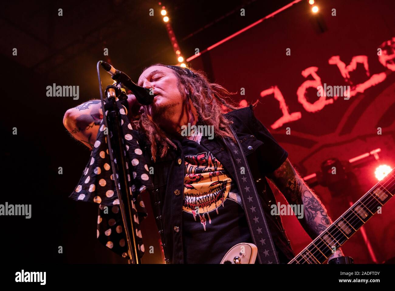 The Wildhearts - 12th mai 2019 - Ginger Wildheart, guitariste de Newcastle Riverside Singer Banque D'Images