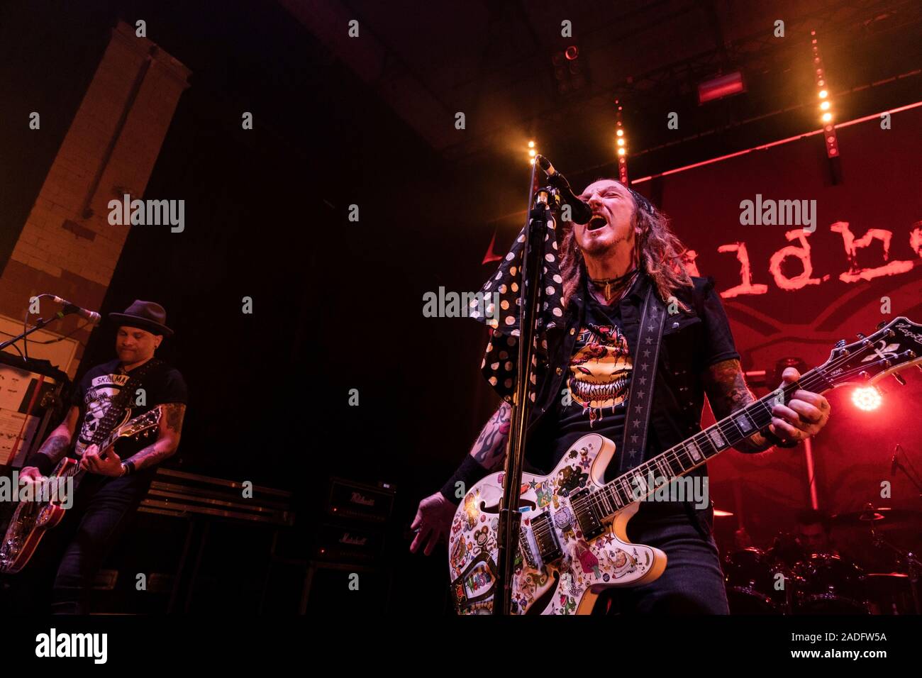 The Wildhearts - 12th mai 2019 - Ginger Wildheart, guitariste de Newcastle Riverside Singer Banque D'Images