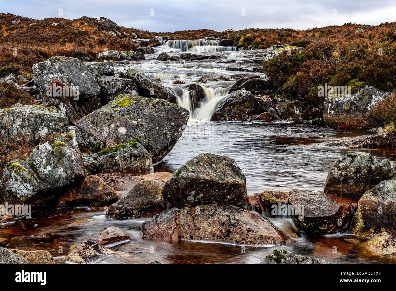 Merveilles d'un road trip en Ecosse Banque D'Images