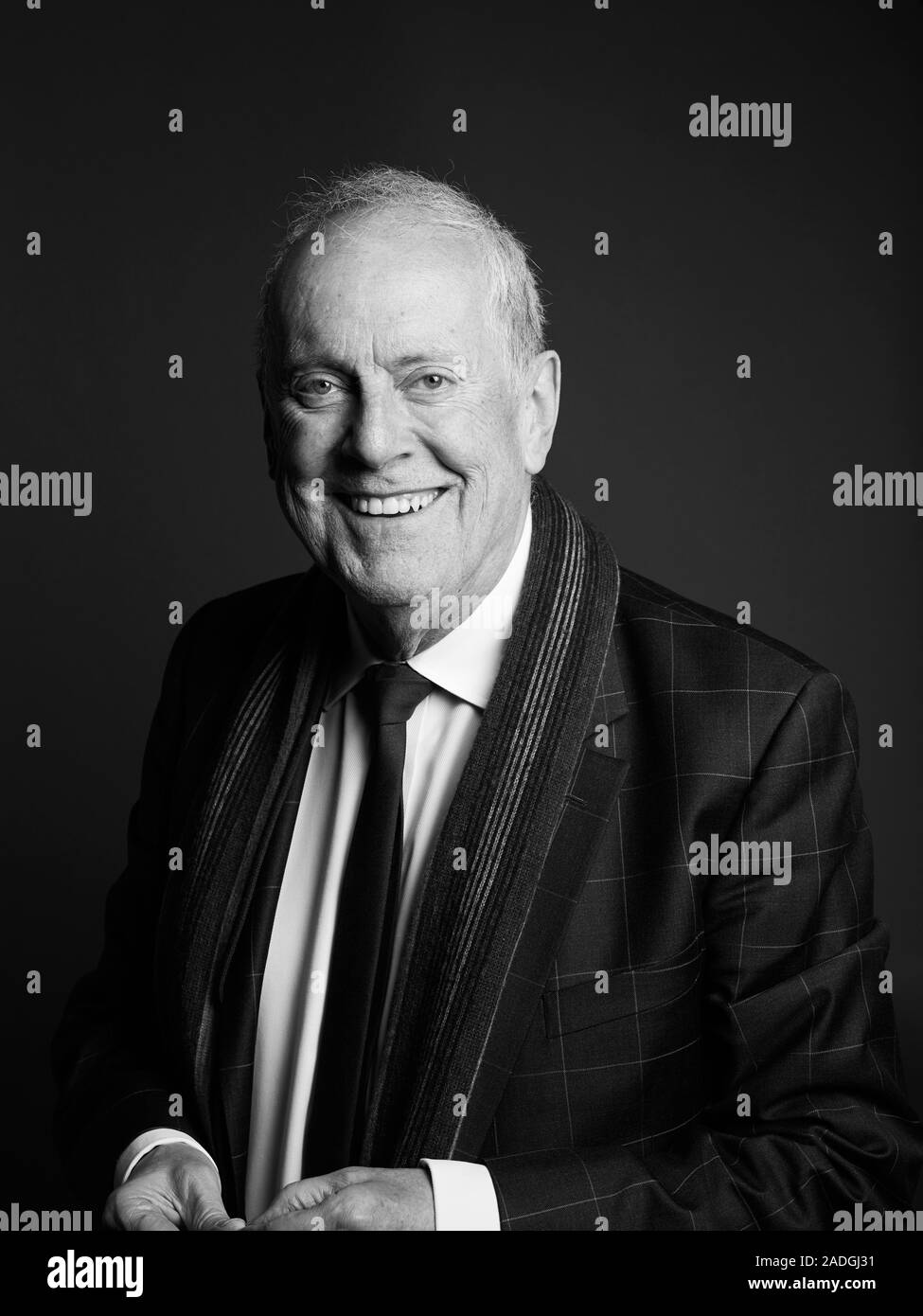 Gyles Brandreth au déjeuner littéraire Oldie ; 03/12/19 Banque D'Images