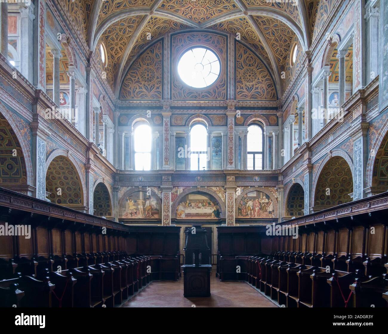 Milano, Italie, décembre 2019. Église de San Maurizio al Monastero Maggiore Banque D'Images