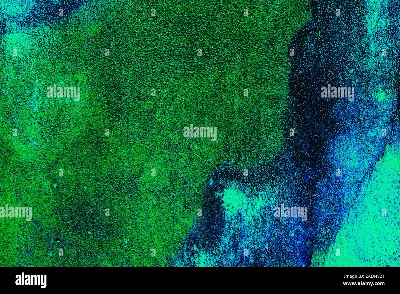 Fond de couleur avec des textures de marbre de différentes nuances de bleu, vert et menthe Banque D'Images