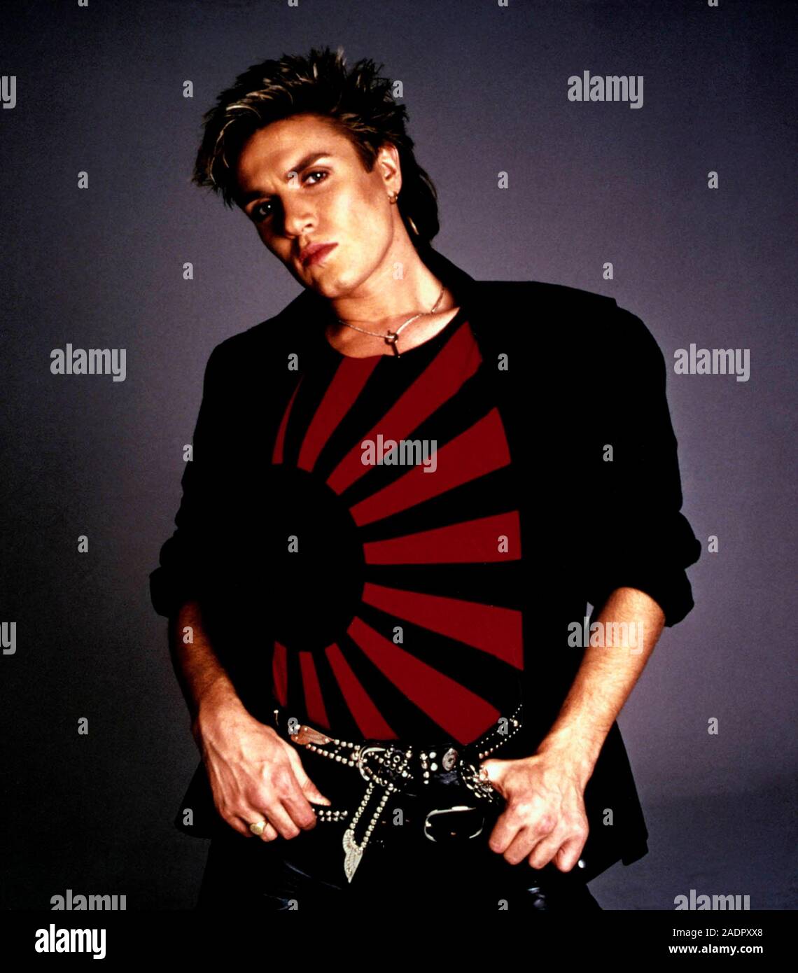 Nouvelles photos d'AJAX. 1984 - POP STAR SAILOR - SIMON LE BON DE DURAN DURAN LE GROUPE POP DE NAVIGUER DANS LES PLANS 1985 WHITBREAD ROUND THE WORLD RACE. PHOTO:EMI RECORDS PRESS A PUBLIÉ DE NOUVELLES PHOTOS/AJAX REF:HDD__PEO LE___84 BON TAMBOUR Banque D'Images