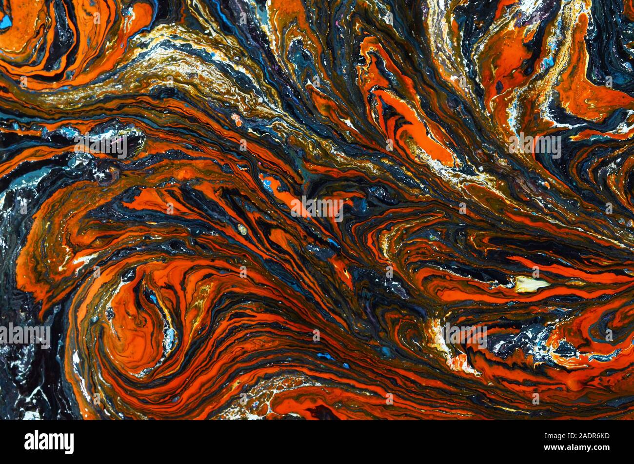 Grunge abstrait art fond texture avec éclaboussures de peinture colorée Banque D'Images