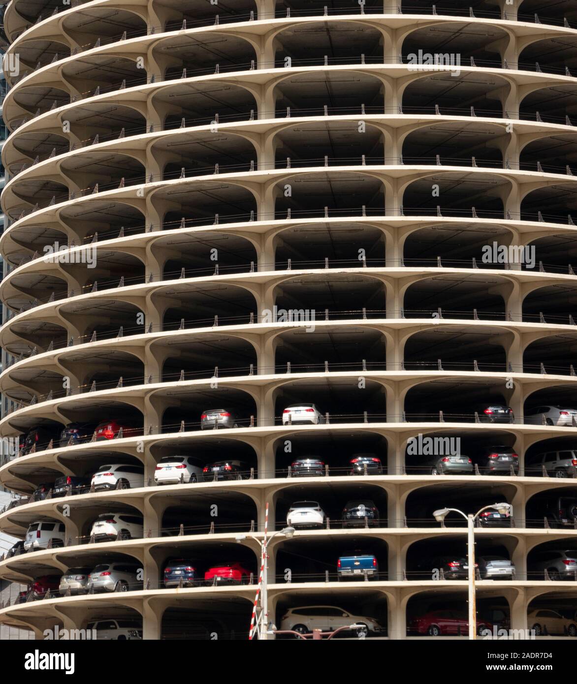 Complexe de bâtiments Marina City à Chicago, Illinois Banque D'Images