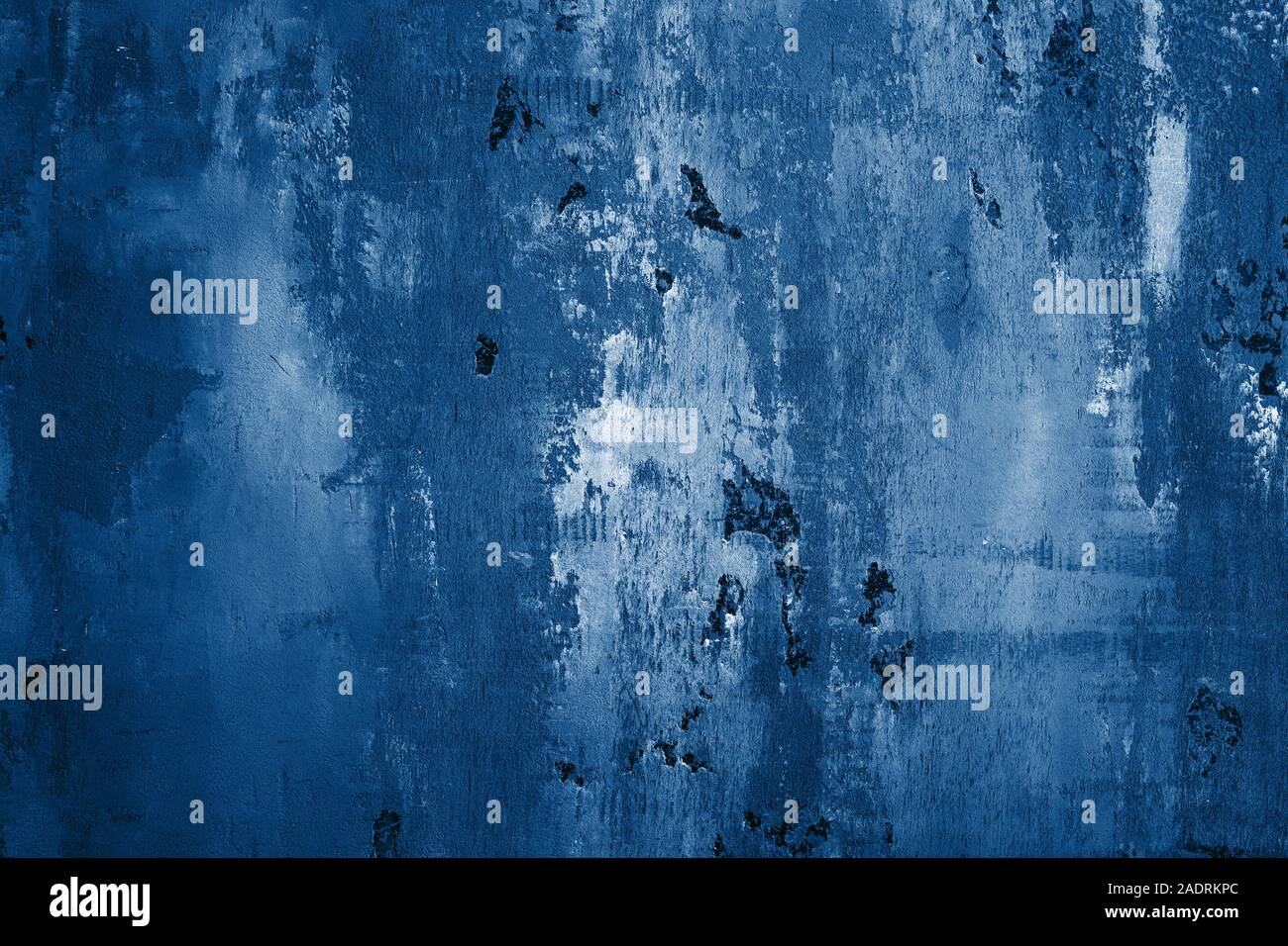 Abstract blue wall texture. Grunge fond extérieur classique. Banque D'Images