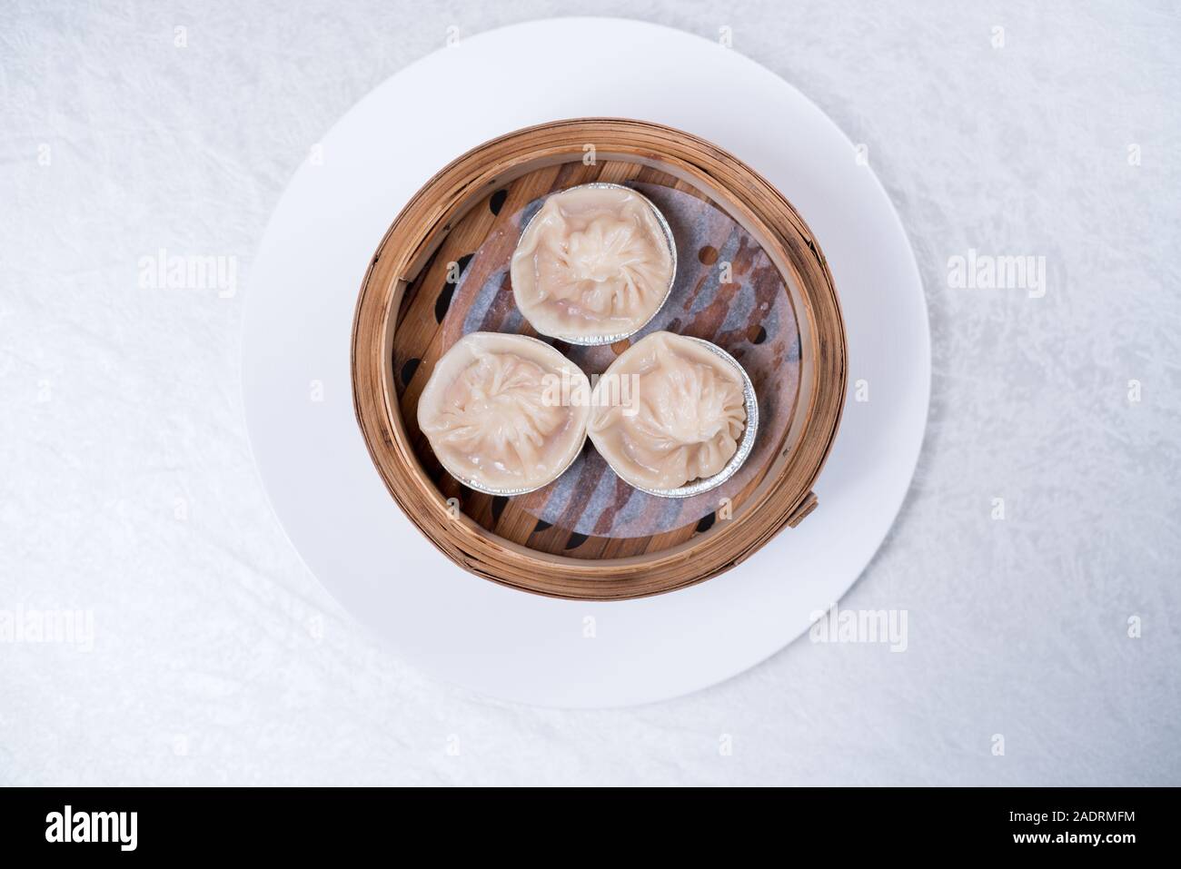 La vapeur chaude,Chinese Dumplings de porc,pains bun Banque D'Images
